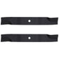 Qty 2: Non-Notched Mower Blade Fits Scag Replaces 50-2205