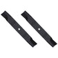 Qty 2: Non-Notched Mower Blade Fits Bad Boy Replaces 50-2205