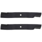 Qty 2: Non-Notched Mower Blade Fits Bobcat Replaces 11211-02
