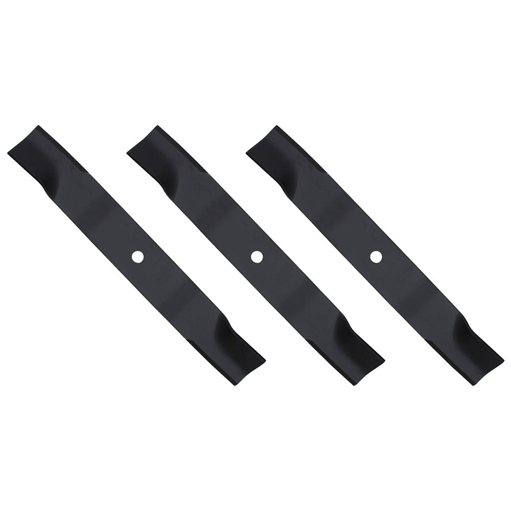 Qty 3: Non-Notched Mower Blade Fits Bobcat Replaces 11211-02