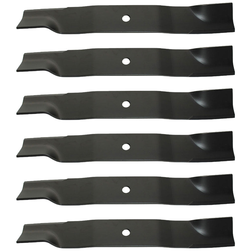 Qty 6: Non-Notched Mower Blade Fits Bad Boy Replaces 50-2205