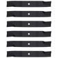 Qty 6: Non-Notched Mower Blade Fits Wright Replaces 71440004