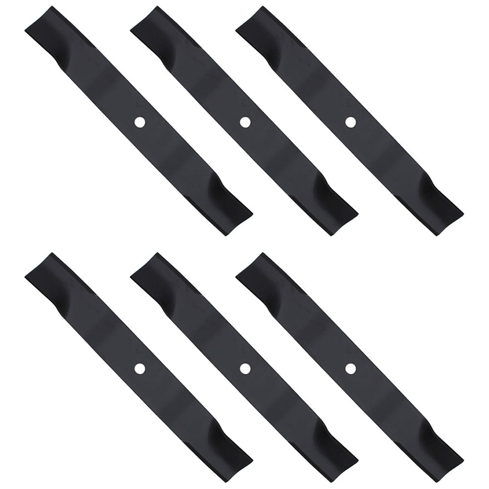 Qty 6: Non-Notched Mower Blade Fits Scag Replaces 50-2205