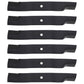 6PK Blades Fits Bobcat 12111-02 32022A 32022HD WM132022 XM