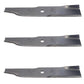 (3) Mulching Blades 42" For Ariens Gravely Zoom XL42 ZT XL42 02961600 2961600