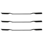 Set/3 blades for Bush Hog RTH84 rear mounted grooming mower replaces 50033779