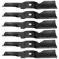 (6) Fits Hi-Lift Blades 103-8251 Fits Exmark Lazer Z HP 46" s/n 600,000 & Up