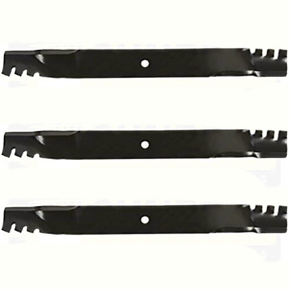 3 Pack Heavy Duty Toothed Mulching Blades Fits Scag 48112 48112 481709 72"