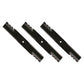 Set of 3 18 3/4" x 5/8" Copperhead Mulcher Blades Fits Toro Titan 115-4999-03