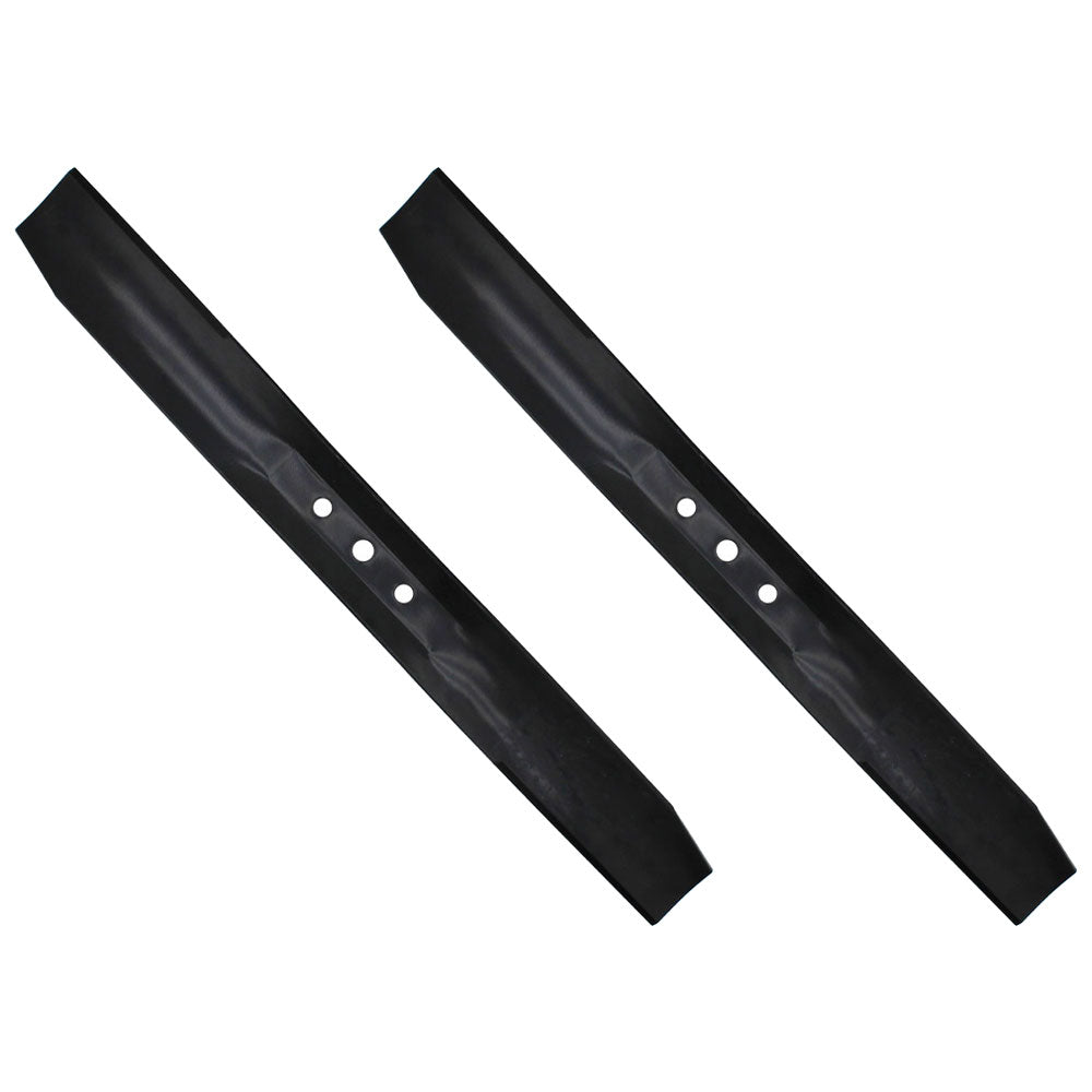 2-Blade Set Toothed Mulching Mower Blade Fits Toro 21" Cut 108-3762-03