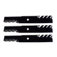 03239 Qty 3: Mulching Blade Fits Snapper CZT19480KWV CZT1948KWV HAZT21480BV