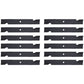 Qty 12: Notched High Lift Blade Fits Bad Boy Replaces LAB50-0379_x12