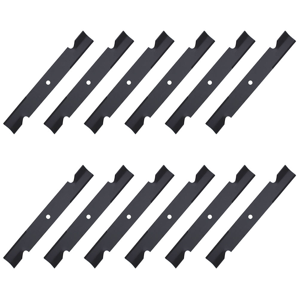 Qty 12: Notched High Lift Blade Fits Bad Boy Replaces LAB50-0379_x12