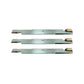 Qty 3: Notched High Lift Blade
 Fits Bad Boy Replaces 038-0005-00