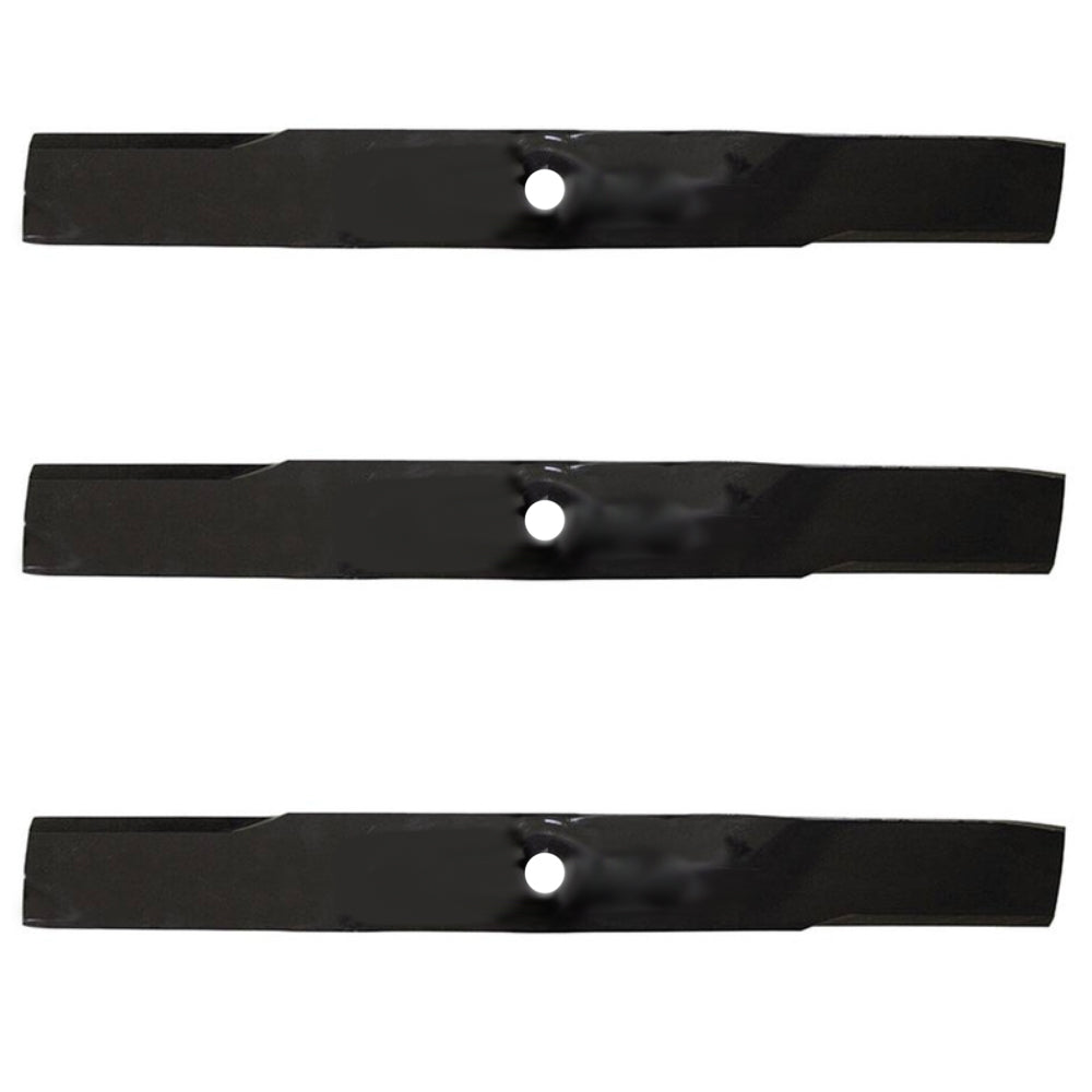 Three (3) Mower Blades Fits John Deere M143504 For 62C X465 X475 X485 X495 X575