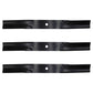 3 New Mower Blade Fits Woods fits Hesston RM372 RM372 RM660 New Tunnel Deck