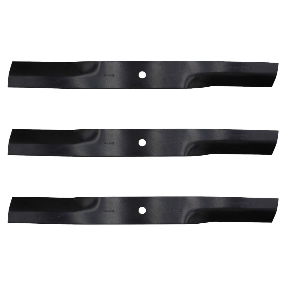 3 New Mower Blade Fits Woods fits Hesston RM372 RM372 RM660 New Tunnel Deck
