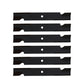 112111-02 Six Notched High Lift Blade Fits Ariens, Fits Bobcat, Fits Exmark