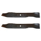 Qty 2: Non-Notched Mulching Blade Fits Cub Cadet Replaces 490-110-M111