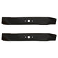 Qty 2: Non-Notched Mulching Blade Fits Toro Replaces 742-0321