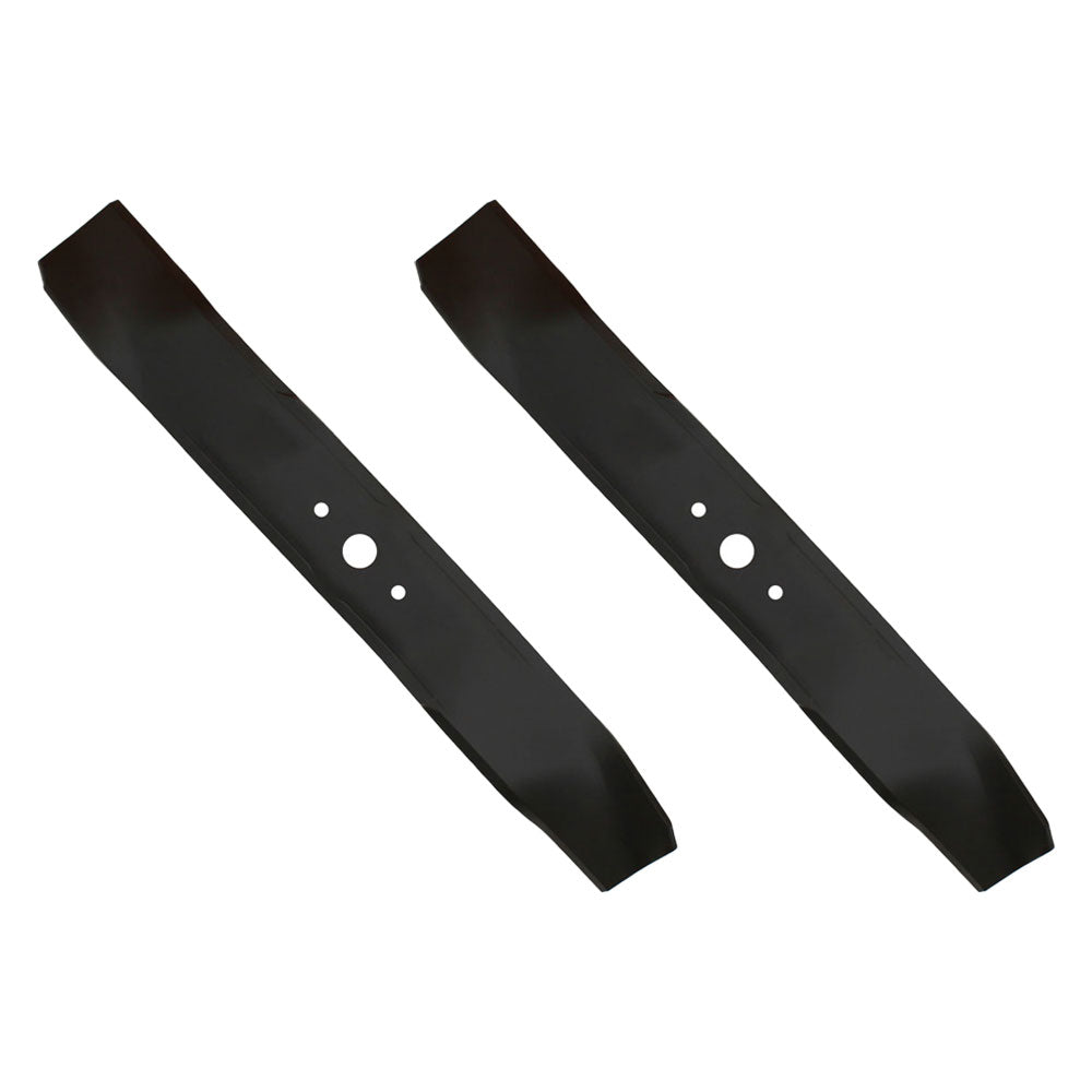 Set of (2) 19-5/16" X 3/4" Non-Notched Mulching Blade Requires 2 for 38" Deck