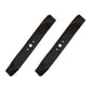Qty 2: Non-Notched Mulching Blade Fits White Replaces 742-3032