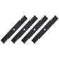 Qty 4: Toothed Mower Blades Fits Oregon Replaces 596-900