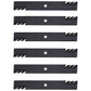 Qty 6: Toothed Mower Blades Fits Ariens Replaces 21546095