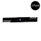 Qty 3: Heavy Duty Toothed Mower Blade Fits Scag Replaces 48108
