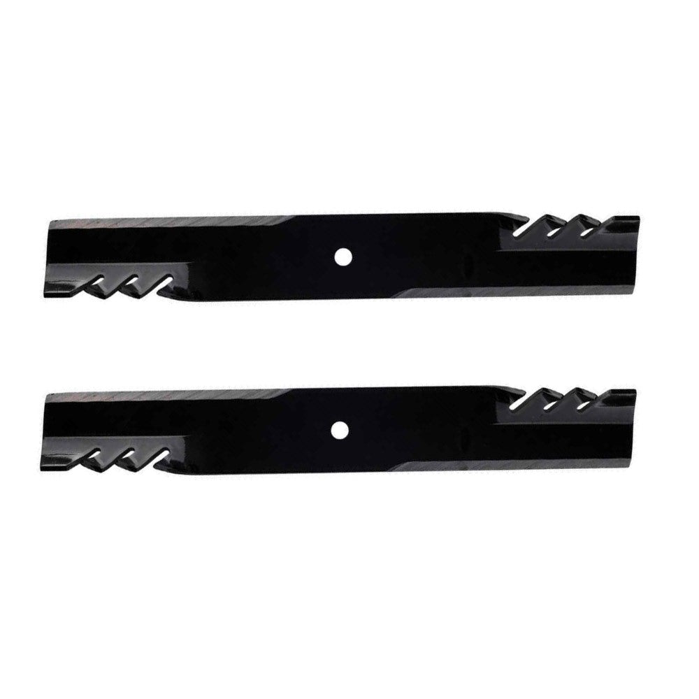 Qty 2: Heavy Duty Toothed Mower Blade
 Fits Worldlawn Replaces 823004