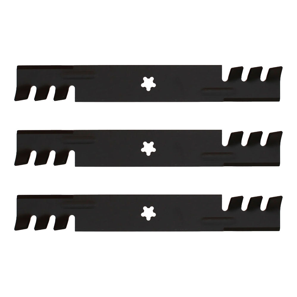 3 Blades Fits Husqvarna MZT52 Zero Turn Riding Mower 510417801 595085