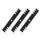 3 Blades Fits Husqvarna MZT52 Zero Turn Riding Mower 510417801 595085