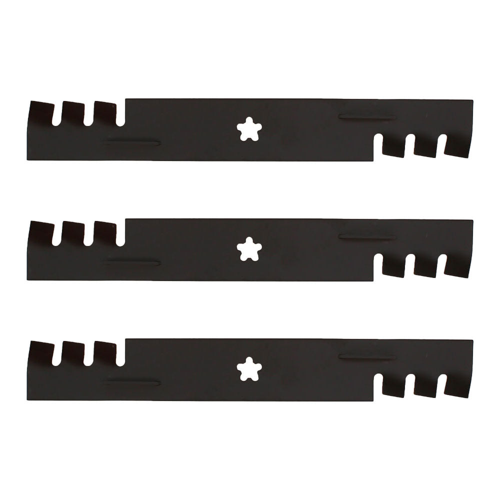 3 Blades Fits Husqvarna MZT52 Zero Turn Riding Mower 510417801 595085