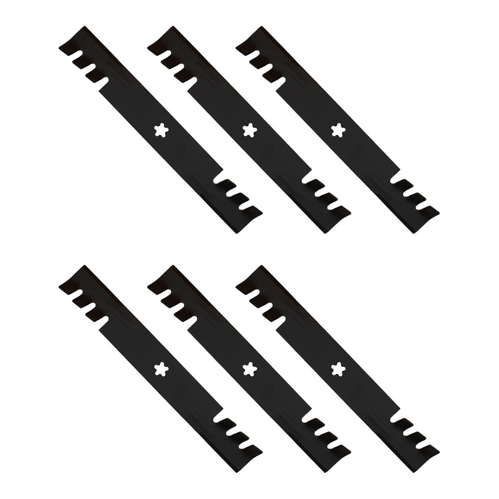 Qty: 6 Toothed Mulching Mower Blade Fits Yazoo/Kees Replaces 539112079
