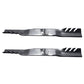 2PK 42 Fits Gator Mulch Blades Fits John Deere Z225 Z235 LA125 LA135 592-615"