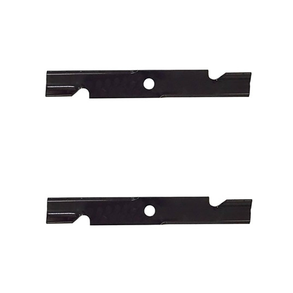 (2) Notched Air-Lift Blades 140-1242 Fits Toro Titan Z5200 ZTR 109-6873