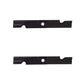 Qty. 2 Notched Air-Lift Mower Blade
 Fits Exmark Replaces 103-6387