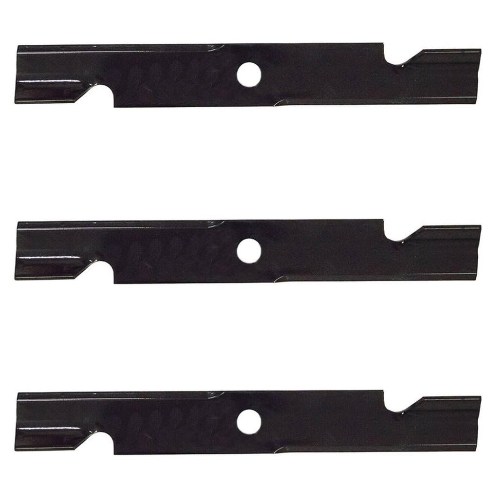 Set of (3) Notched Blades 140-1242 Fits Toro Titan Z5200 ZTR 109-6873