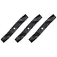 Qty 3: Mulching Blade Fits Exmark Replaces 103-6393