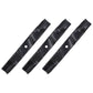 Qty 3: Mulching Blade
 Fits Jacobsen Replaces 363055