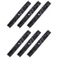 Set of 6 Mulching Blade Fits Exmark Mowers With 36" and 52" Mower Decks