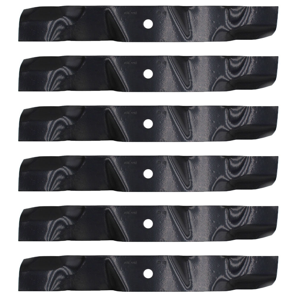 Set of 6 Mulching Blade Fits Exmark Mowers With 36" and 52" Mower Decks