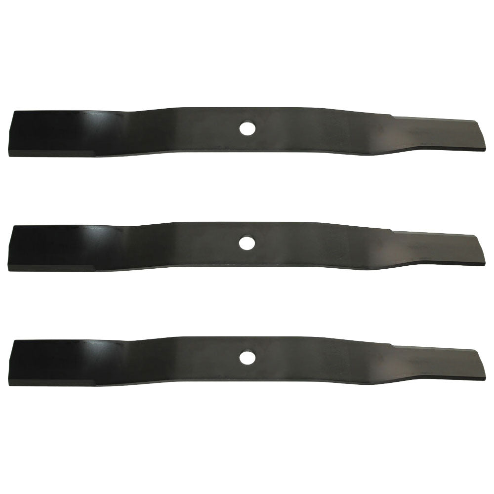 60" Cut Fits Rotary 6432 Left Hand Lawn Mower Blade Set (3): Fits Woods #31359