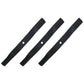 Qty 3: Mower Blades
 Fits Woods Replaces 23825