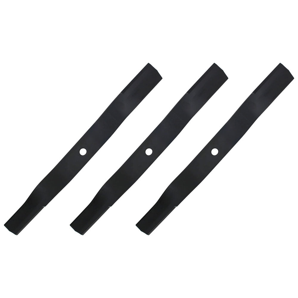 60" Cut Fits Rotary 6432 Left Hand Lawn Mower Blade Set (3): Fits Woods #31359