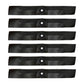 6 Pack Mower Blades for 52" Fits Grasshopper 320238 Contour Blade