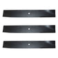 25034 Set Of Three Aftermarket Replacement Blades Fits AYP Fits Husqvarna 44"