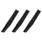 Qty. 3: Medium-Lift Blade
 Fits Husqvarna Replaces 100140M
