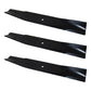 Set of (3) Mower Blades Fits Craftsman Fits AYP 44" 106635X 122265X