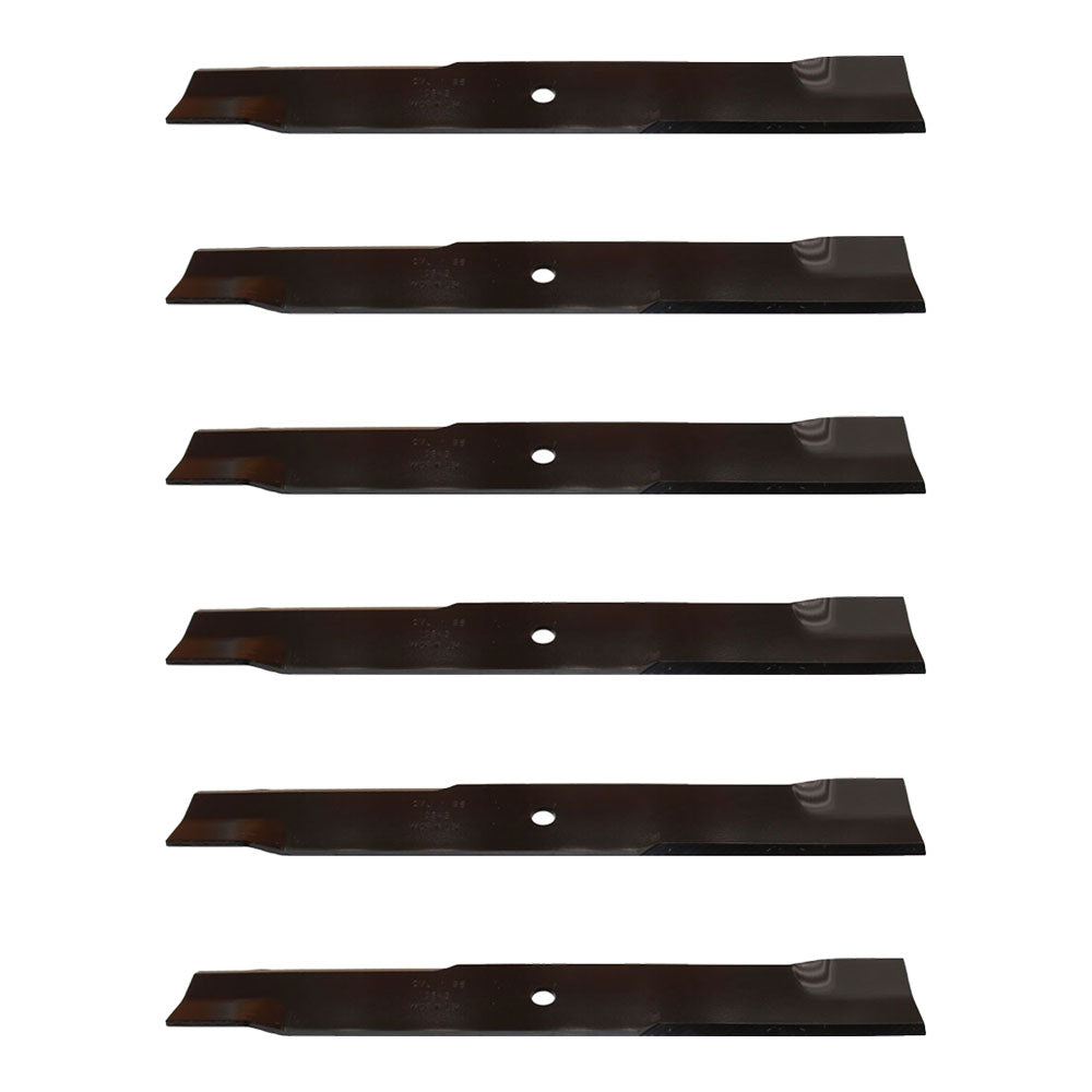 (6) Low Lift Sand Blades 103-2510-S Fits Hustler XR-7 Fits Ariens Fits Gravely